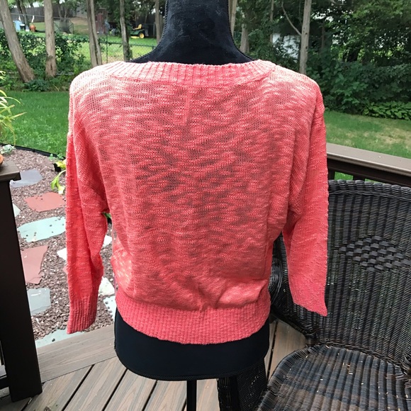 π§‘πΈ Soft Coral Sweater πΈπ§‘ - Picture 3 of 9